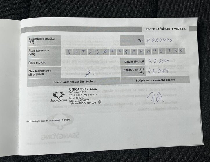 SsangYong Korando SUV 1,5 l 120 kw