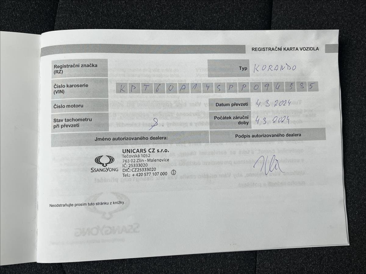 SsangYong Korando SUV 1,5 l 120 kw