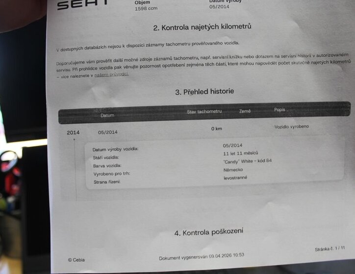 Seat Ibiza Kombi 1,6 l 66 kw