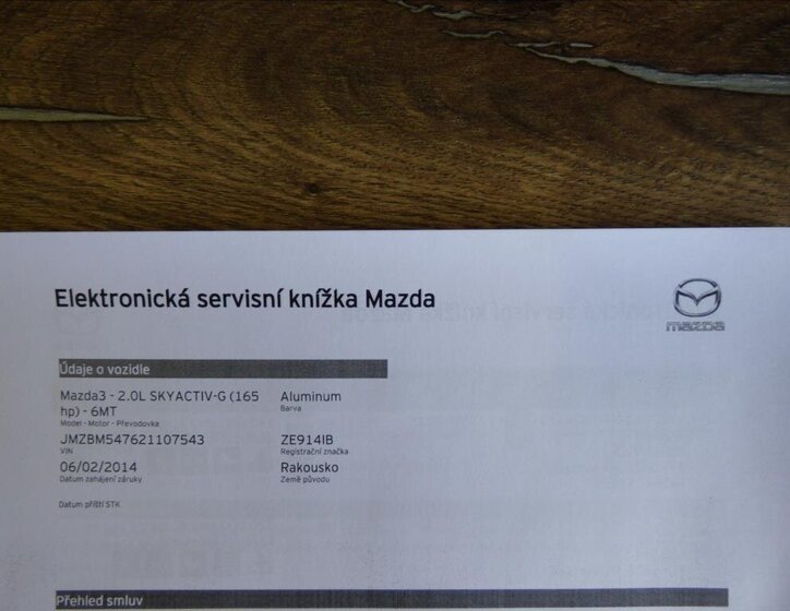 Mazda 3 Hatchback 2,0 l 121 kw