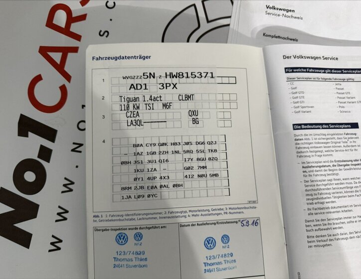 Volkswagen Tiguan SUV 1,4 l 110 kw