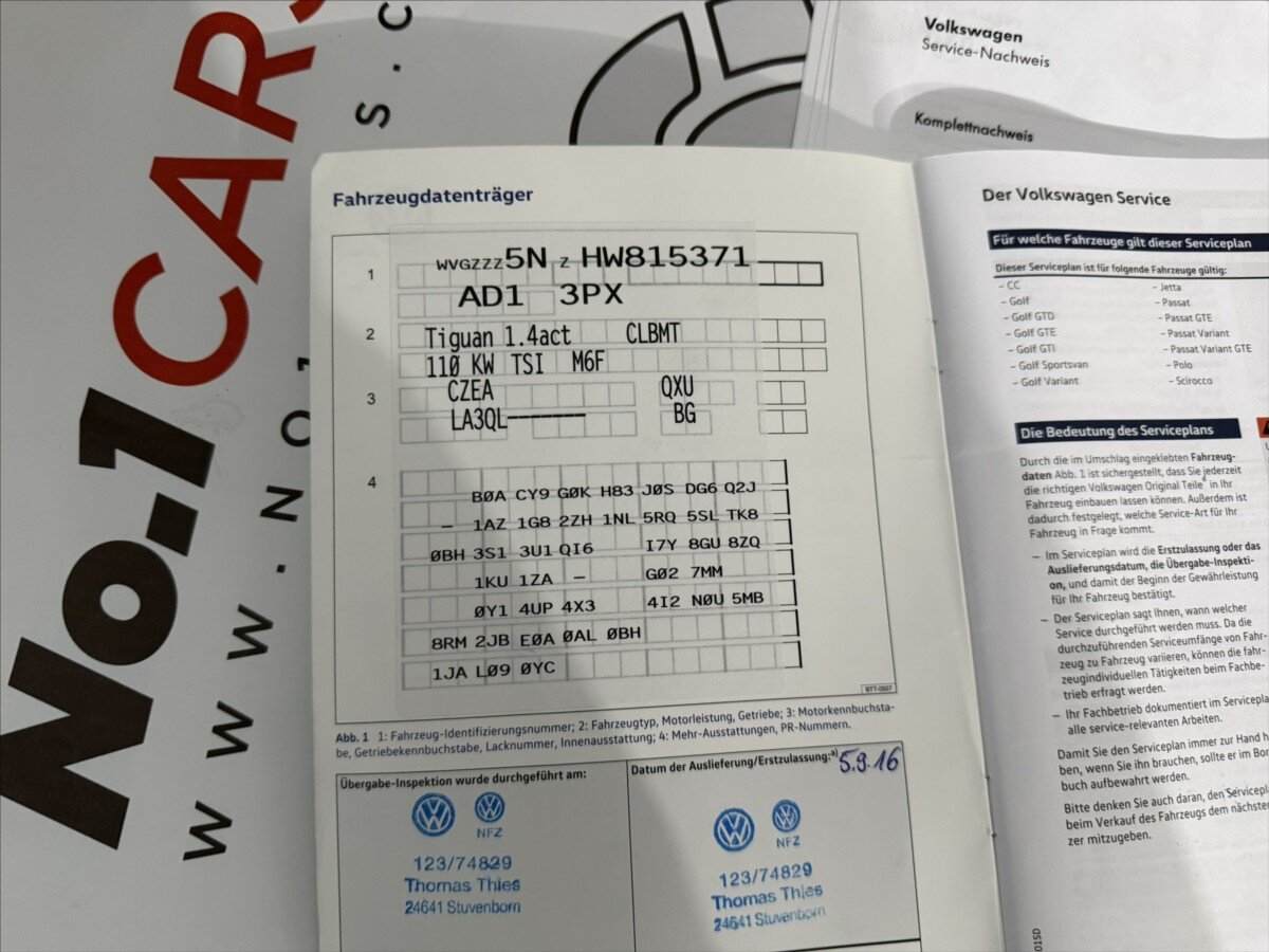 Volkswagen Tiguan SUV 1,4 l 110 kw