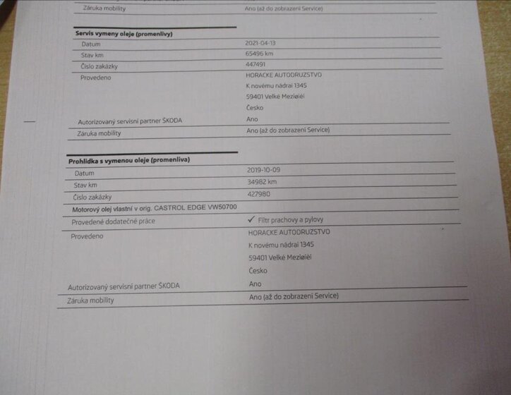 Škoda Superb Liftback 2,0 l 110 kw