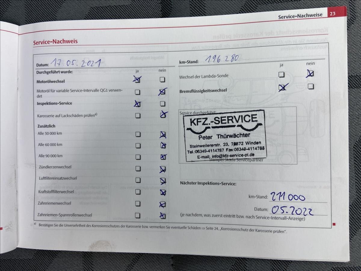 Škoda Fabia Kombi 1,9 l 77 kw