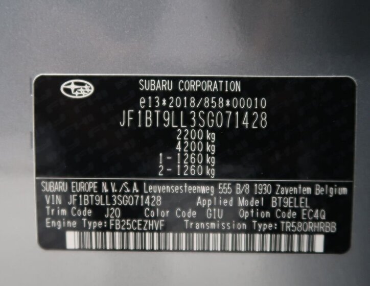 Subaru Outback Kombi 2,5 l 124 kw