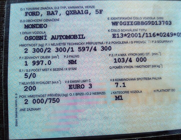 Ford Mondeo Kombi 2,0 l 103 kw