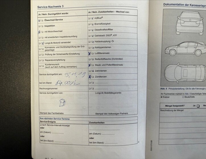 Volkswagen Touran Kombi 1,2 l 77 kw