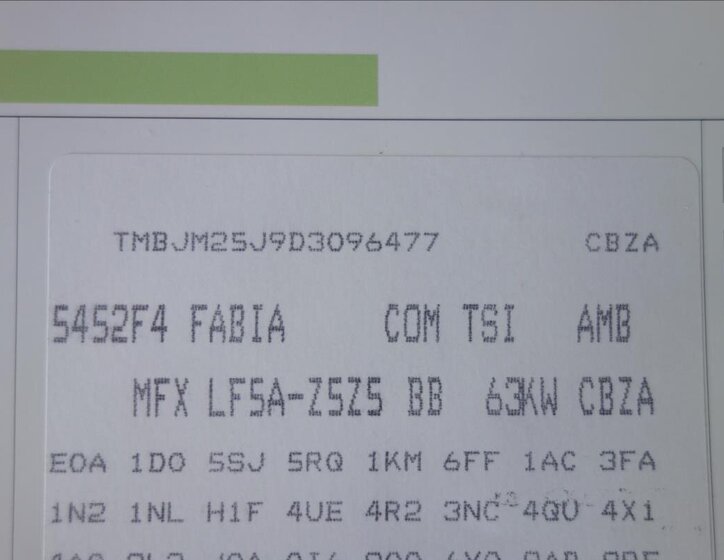 Škoda Fabia Kombi 1,2 l 63 kw