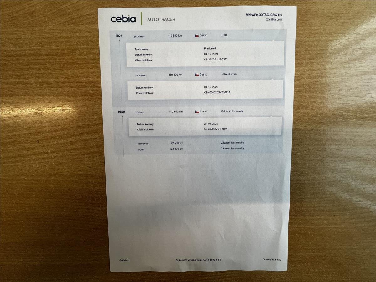 Ford Tourneo Courier Kombi 998,0 74 kw