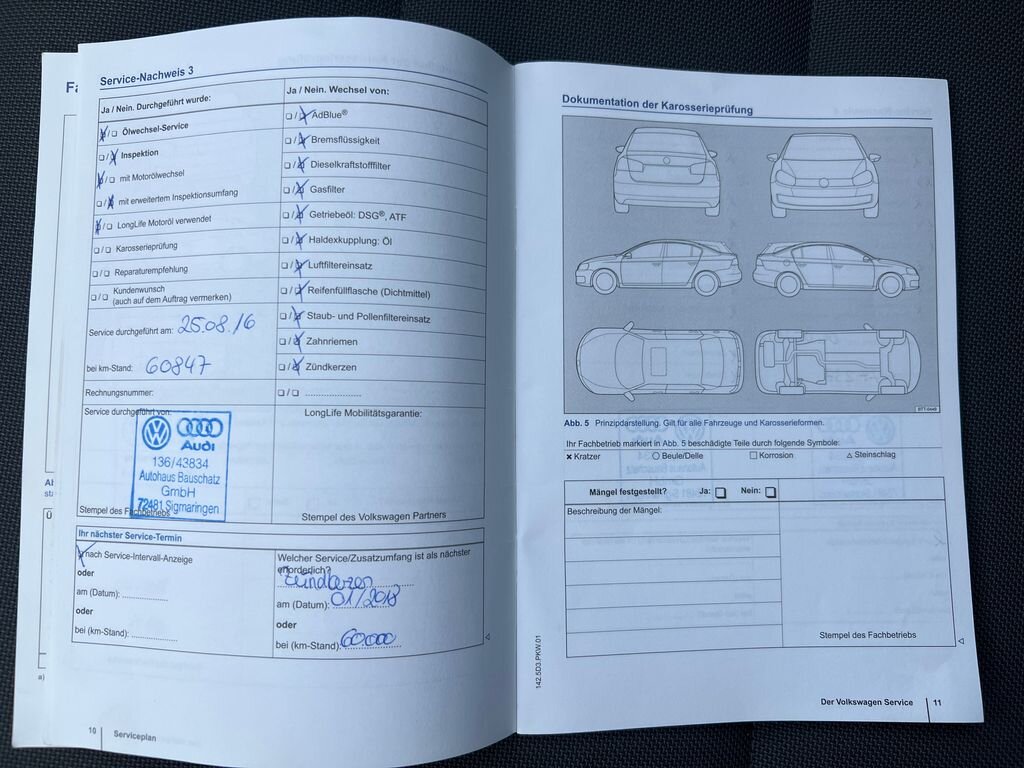 Volkswagen Touran MPV 1,6 l 77 kw