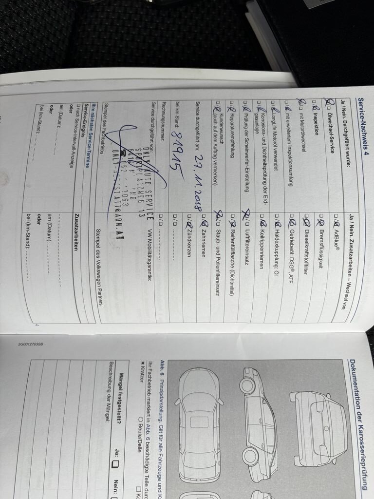 Volkswagen Touran MPV 1,6 l 77 kw