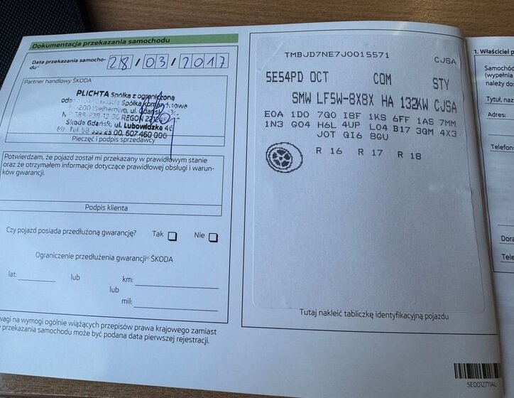 Škoda Octavia Kombi 1,8 l 132 kw