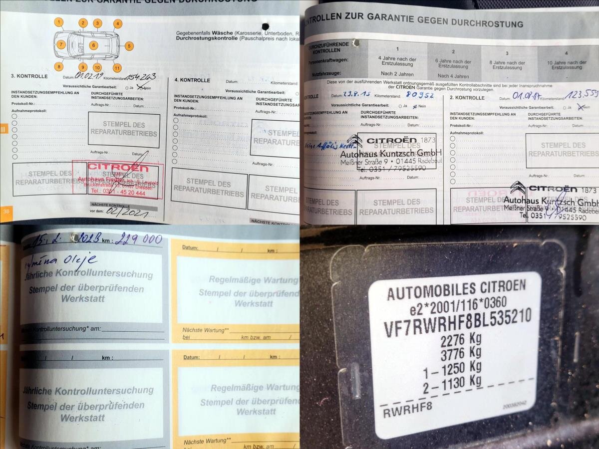 Citroën C5 Kombi 2,0 l 103 kw