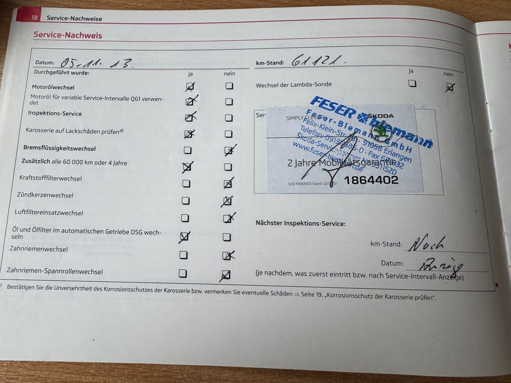 Škoda Superb Kombi 3,6 l 191 kw