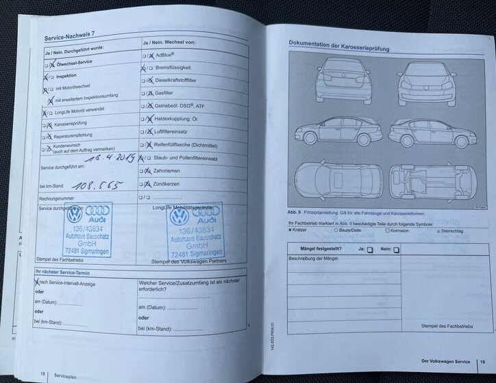 Volkswagen Touran MPV 1,6 l 77 kw