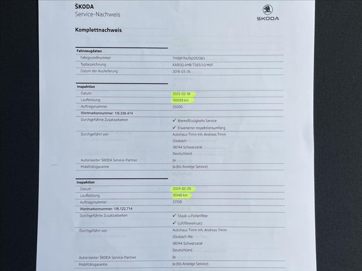 Škoda Karoq SUV / Terénní 999,0 85 kw