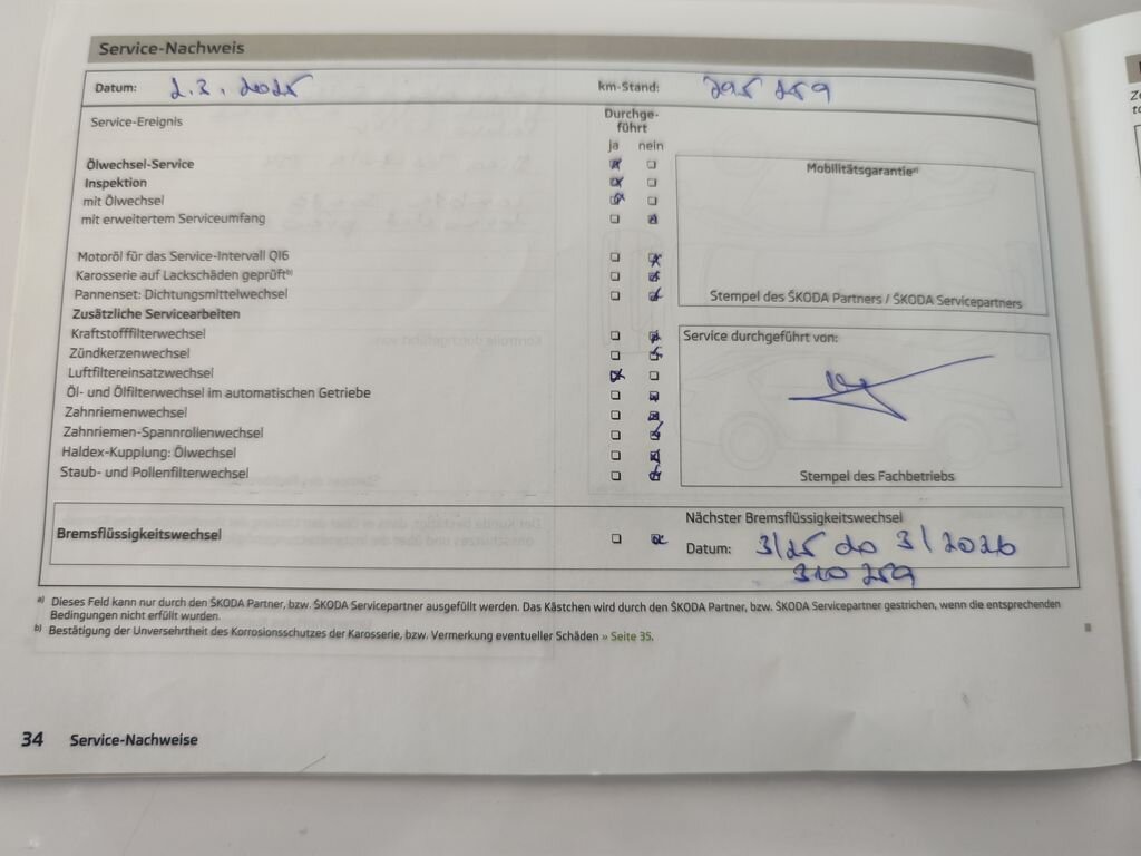 Škoda Superb Kombi 2,0 l 125 kw