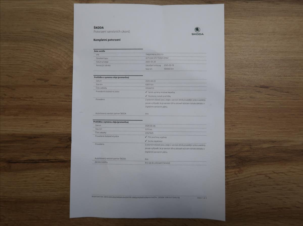 Škoda Octavia Kombi 1,5 l 110 kw