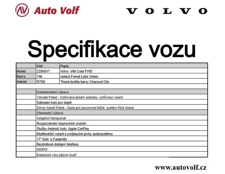 Volvo V60 Kombi 2,0 l 145 kw