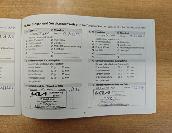 KIA Ceed Kombi 1,4 l 73 kw