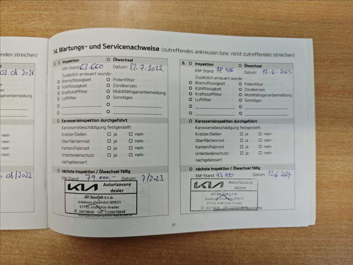 KIA Ceed Kombi 1,4 l 73 kw