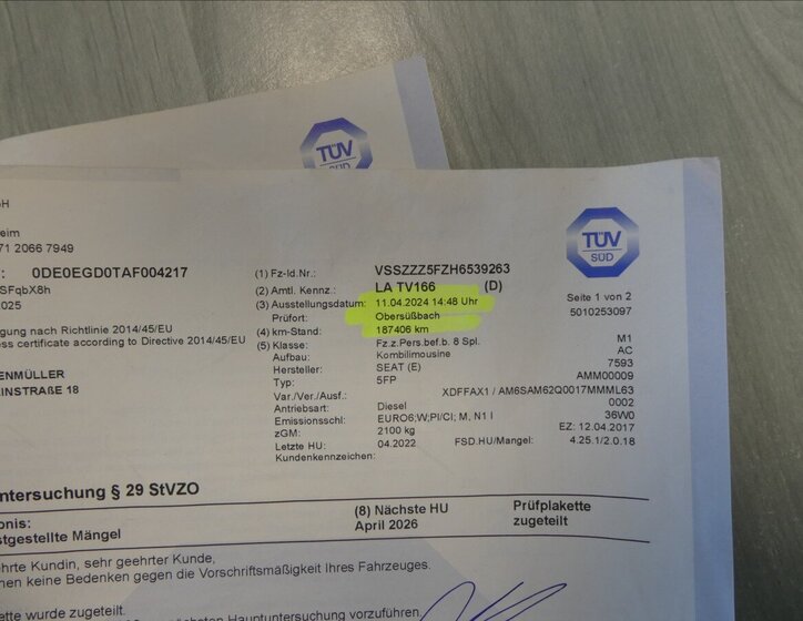 Seat Ateca SUV / Terénní 2,0 l 110 kw