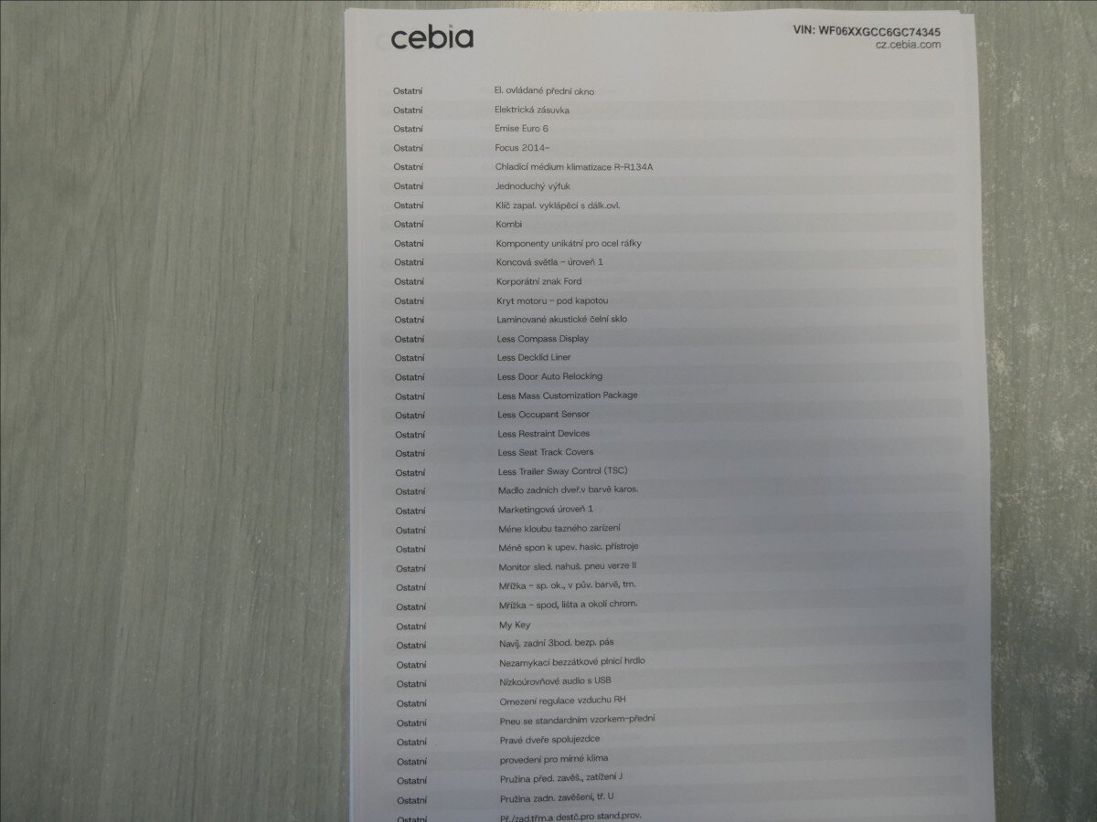 Ford Focus Kombi 1,5 l 70 kw