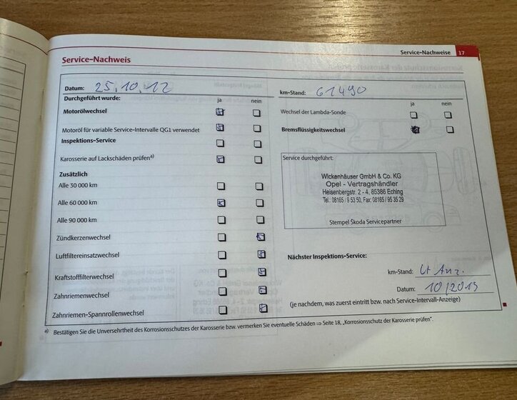 Škoda Octavia Kombi 1,4 l 90 kw