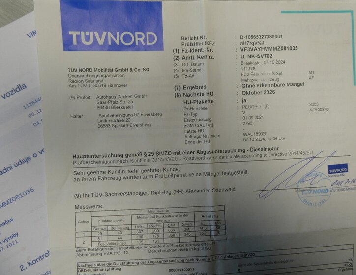 Peugeot Expert Kombi 1,5 l 88 kw