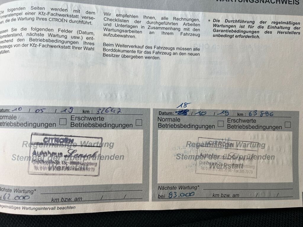 Citroën Grand C4 SpaceTourer MPV 2,0 l 120 kw