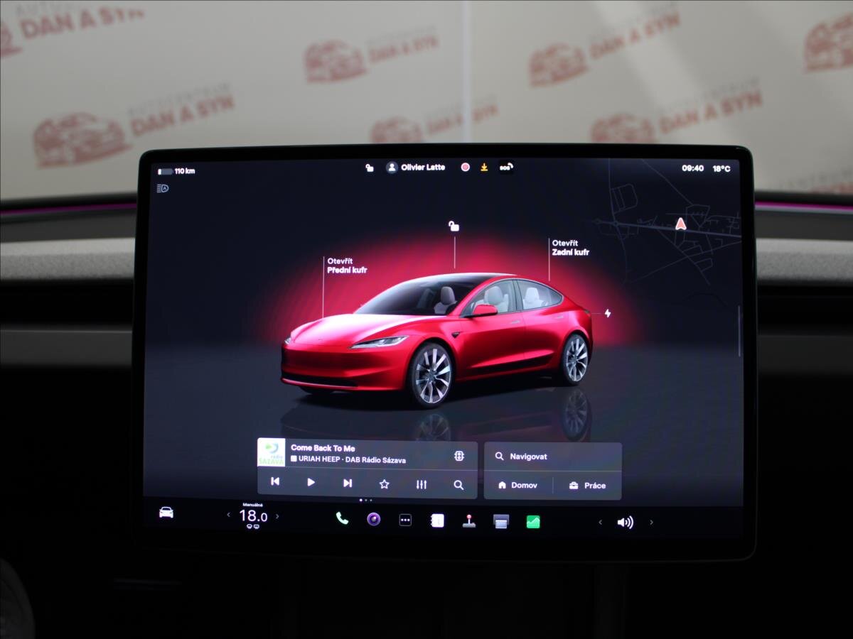 Tesla Model 3 Sedan / Limuzína 0,0 366 kw