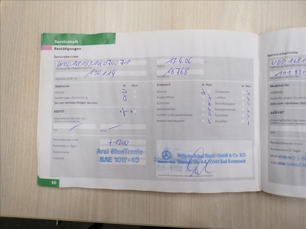 Mercedes-Benz Třídy A Kombi 1,6 l 75 kw