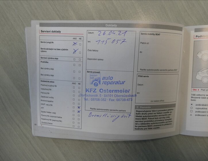 Seat Ateca SUV / Terénní 2,0 l 110 kw