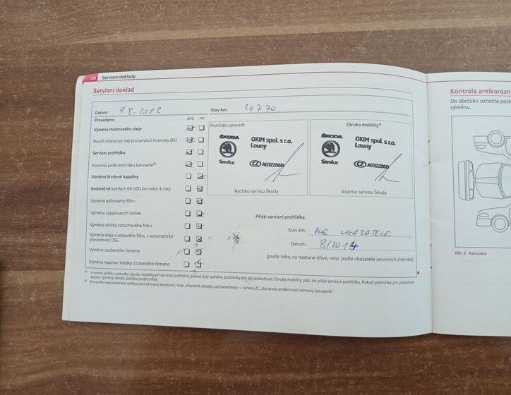 Škoda Octavia Sedan / Limuzína 1,6 l 77 kw