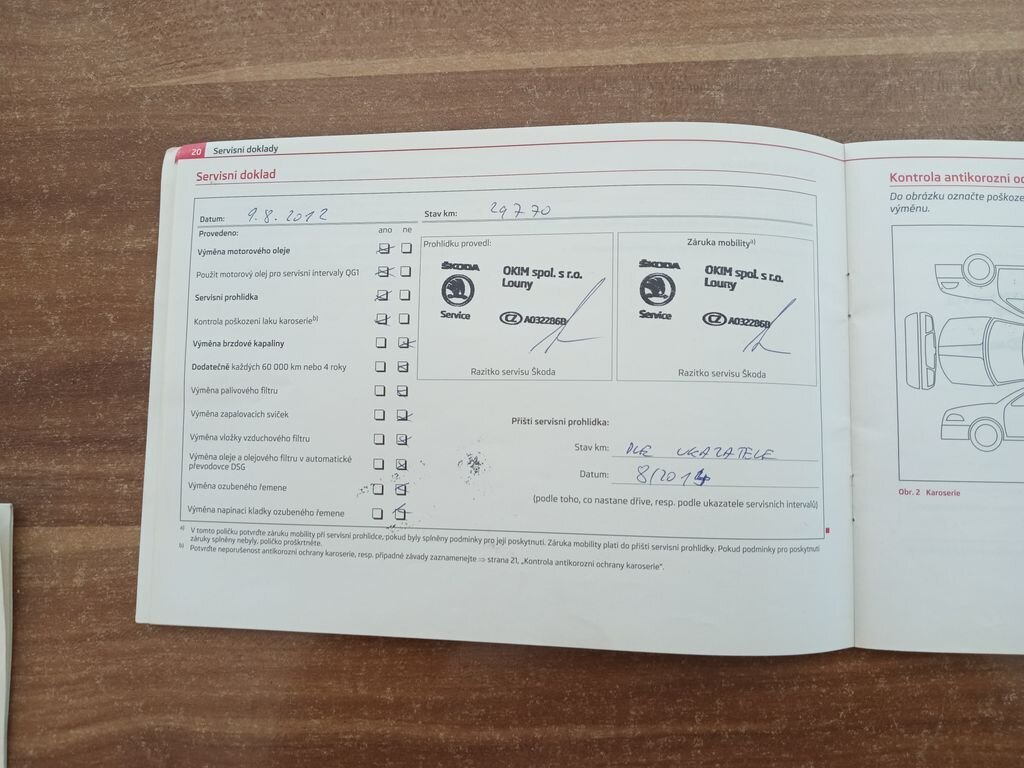 Škoda Octavia Sedan / Limuzína 1,6 l 77 kw