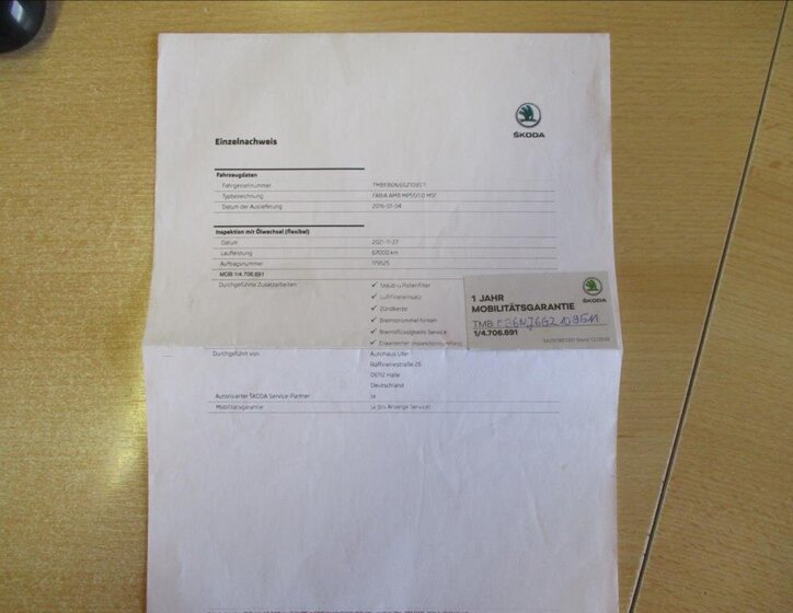 Škoda Fabia Hatchback 999,0 55 kw