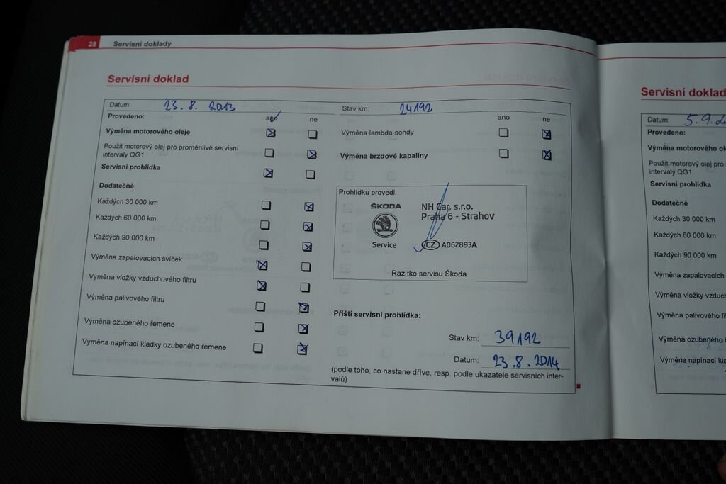 Škoda Fabia Sedan / Limuzína 1,2 l 47 kw