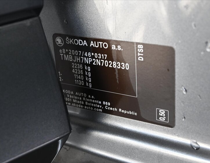 Škoda Superb Kombi 2,0 l 110 kw