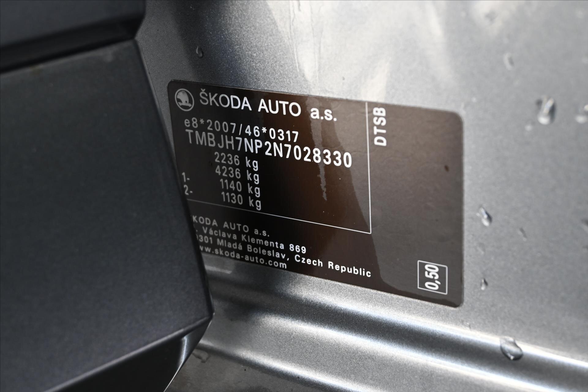 Škoda Superb Kombi 2,0 l 110 kw