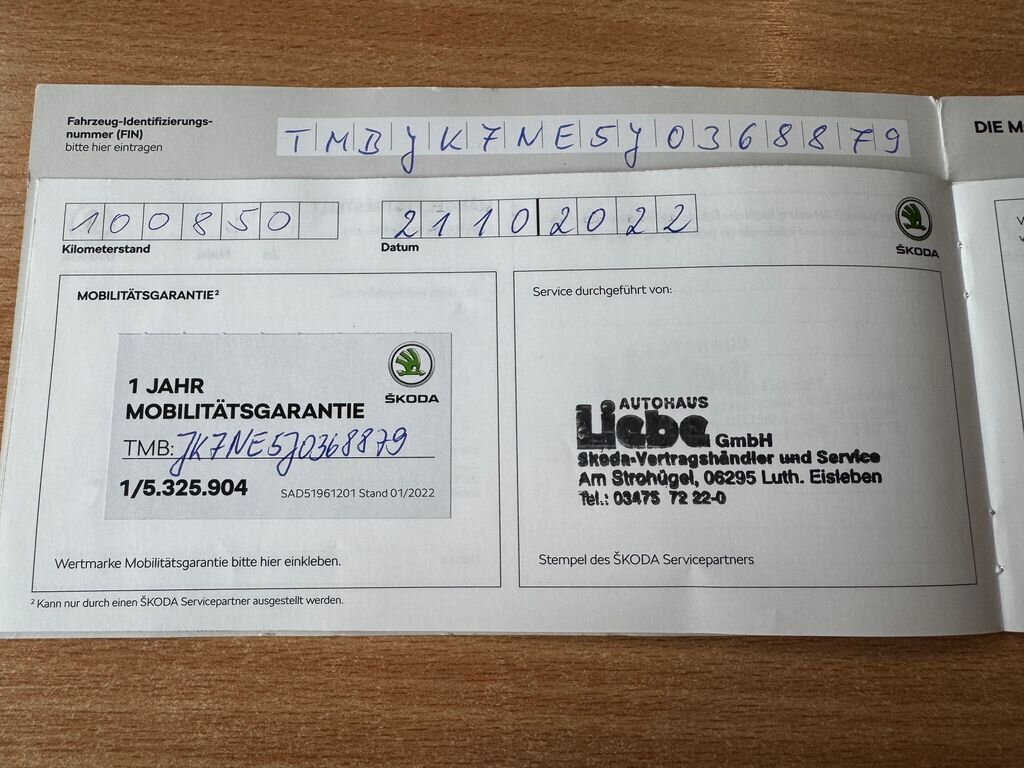 Škoda Octavia Kombi 2,0 l 135 kw