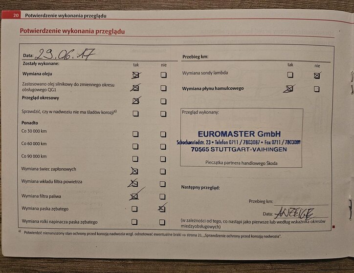 Škoda Octavia Kombi 1,4 l 90 kw