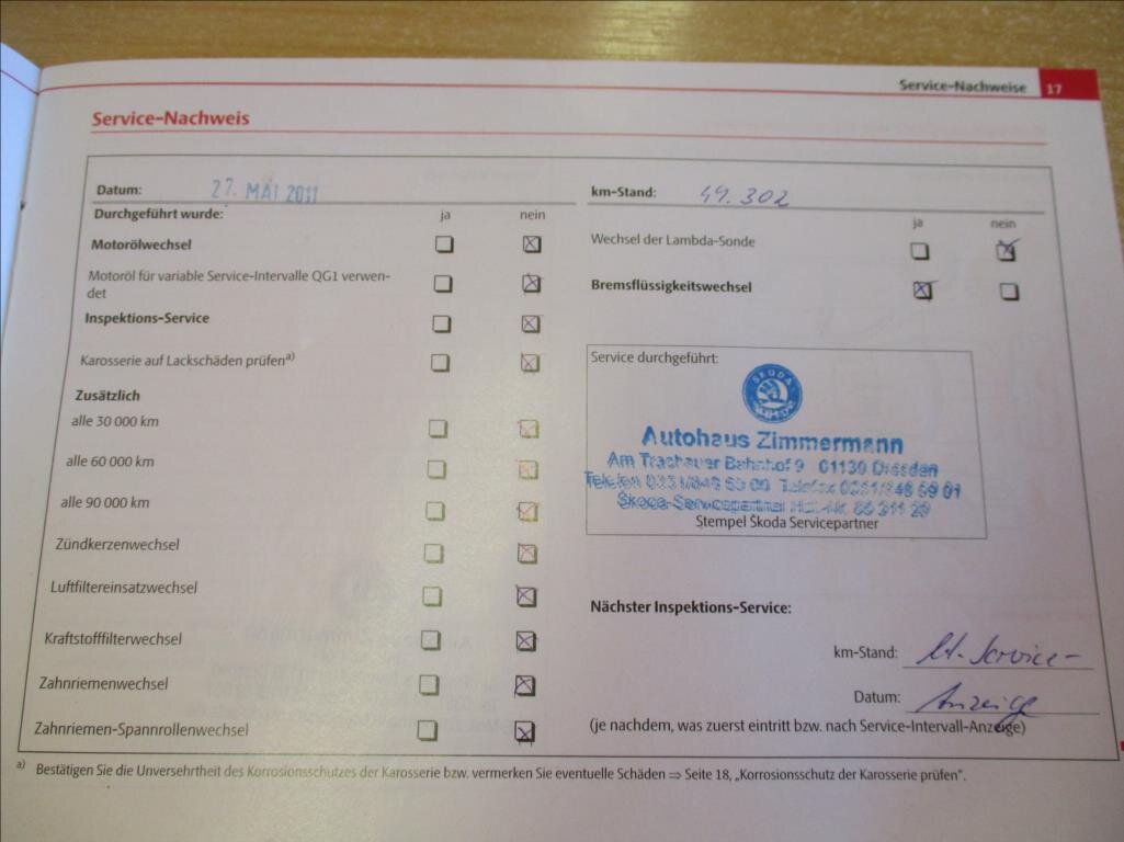 Škoda Octavia Kombi 1,4 l 90 kw