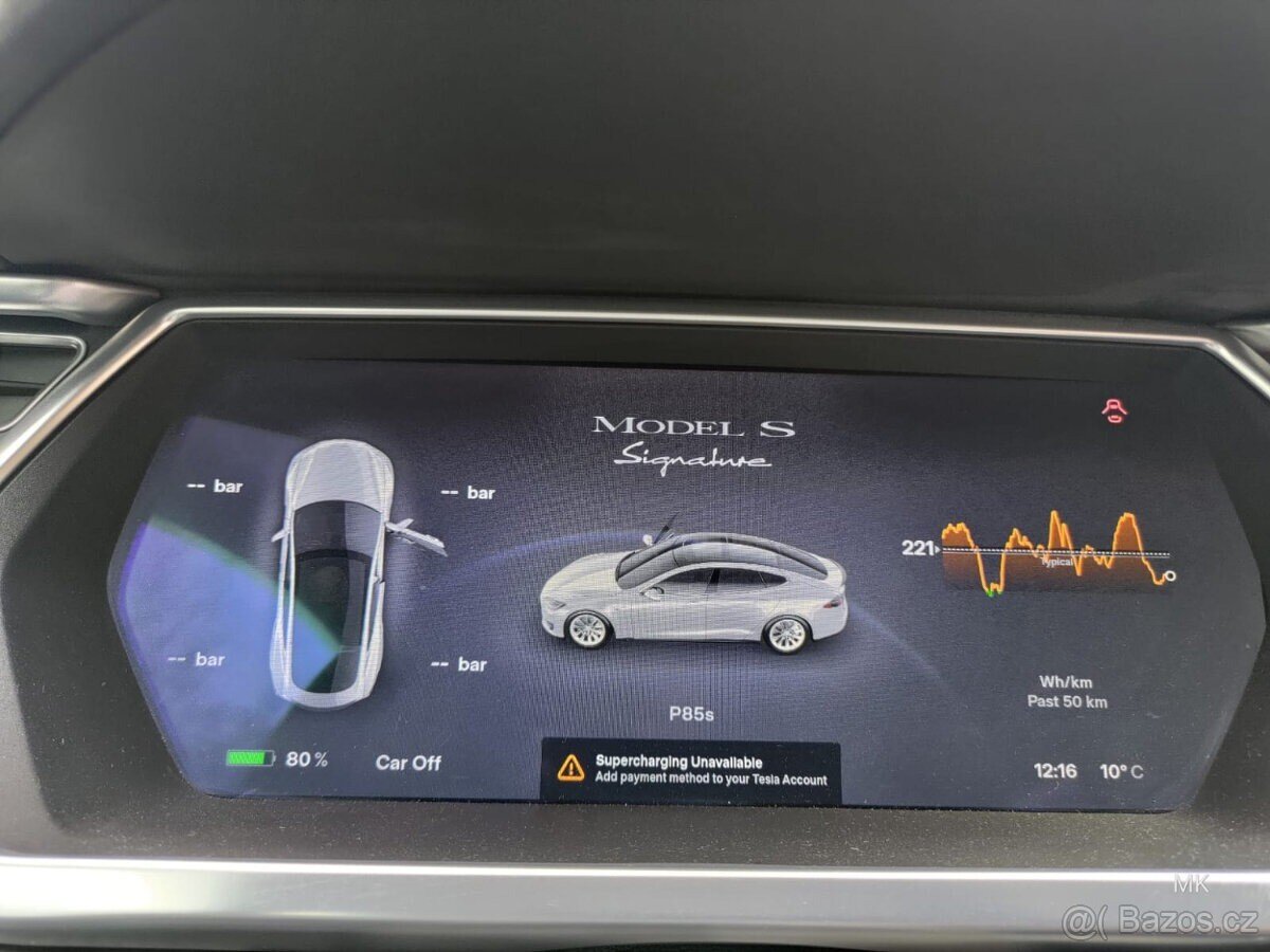 Tesla Model S Sedan / Limuzína 0,0 310 kw