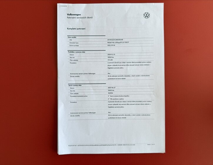 Volkswagen Passat Kombi 2,0 l 110 kw