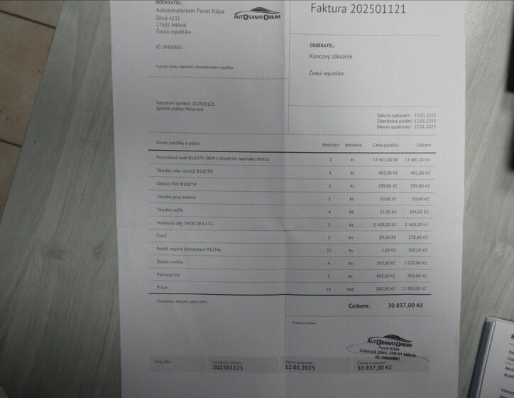 Opel Astra Hatchback 1,6 l 81 kw