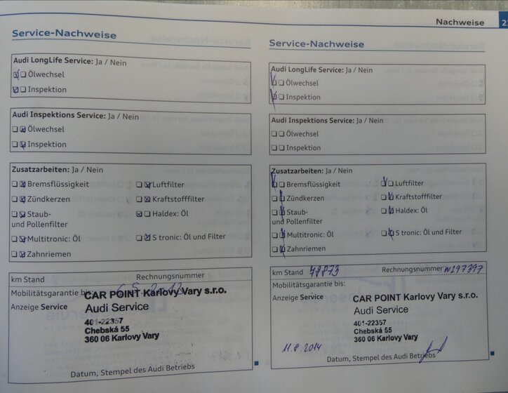 Audi A4 Sedan / Limuzína 2,0 l 105 kw