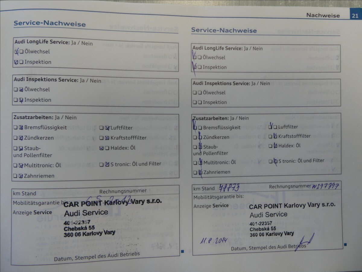 Audi A4 Sedan / Limuzína 2,0 l 105 kw