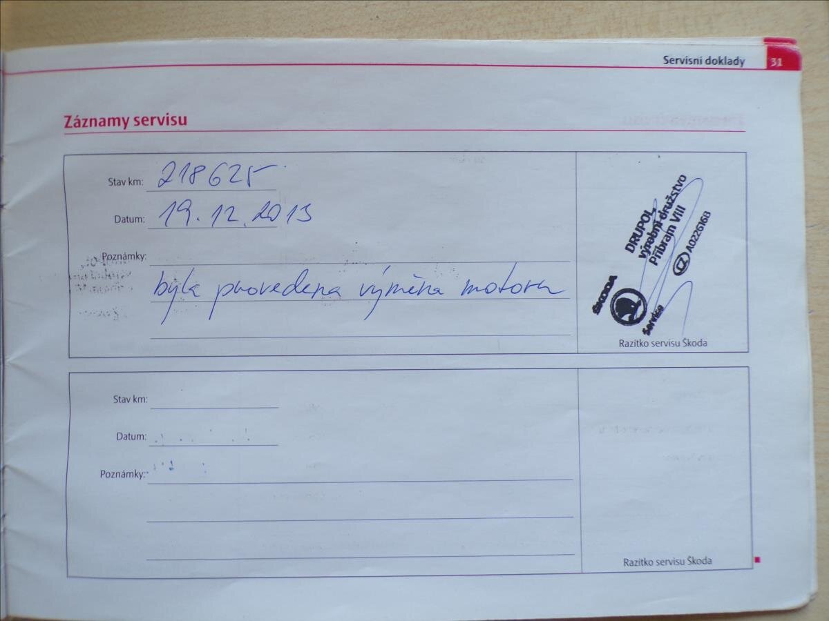 Škoda Octavia Sedan / Limuzína 1,8 l 118 kw