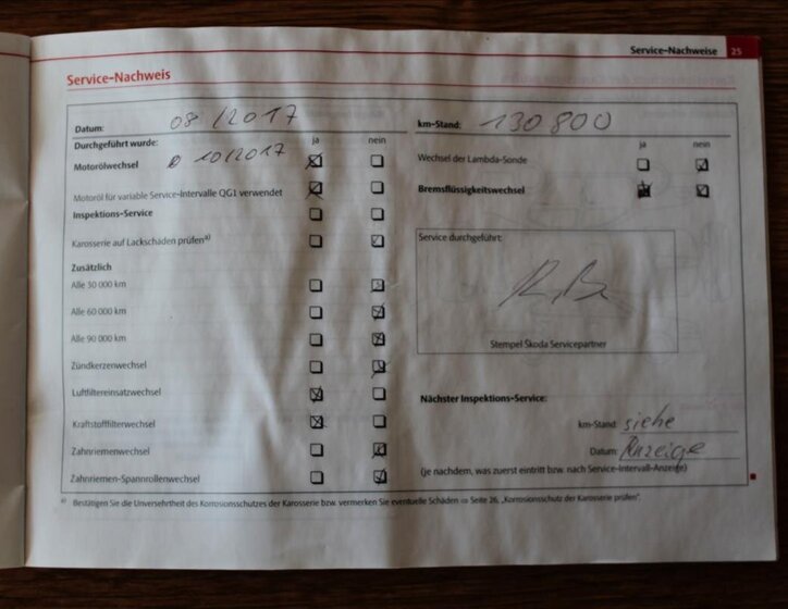 Škoda Superb Kombi 2,0 l 125 kw