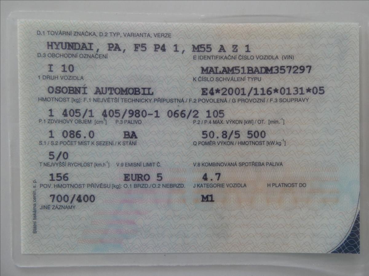 Hyundai i10 Hatchback 1,1 l 51 kw